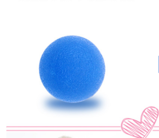 Hands Expander Silicone Egg Massage Hand Expander Gripper Strengths Stress Relief Ball Forearm Finger Exercise Equipment 4 Color (Specification: Blue)