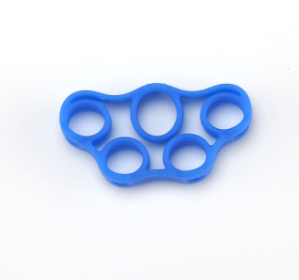 Silicone Finger Trainer Hand Gripper Resistance Bands Fitness (Specification: Blue 3)