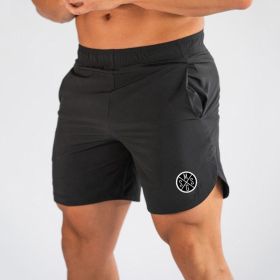 Muscle Wear Gym Shorts (Specification: Black/L)