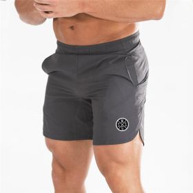 Muscle Wear Gym Shorts (Specification: Grey/M)