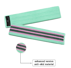 Fabric Resistance Bands (Specification: Lake blue)