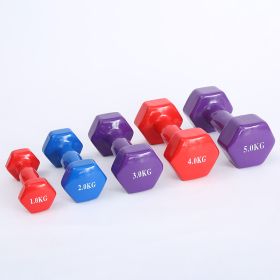 Color fitness dumbbells (Specification: Random/2KG)