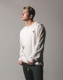 Long-sleeved Gym Clothes (Specification: White/XXL)