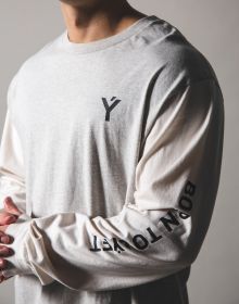 Long-sleeved Gym Clothes (Specification: Grey/XL)