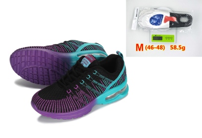 Women's casual running shoes light travel shoes (Specification: Black/41)