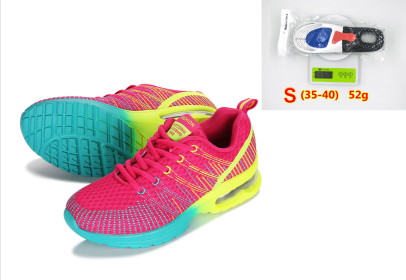 Women's casual running shoes light travel shoes (Specification: Red/36)