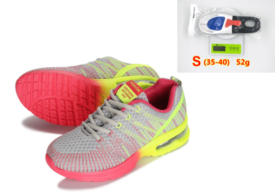 Women's casual running shoes light travel shoes (Specification: Grey/38)