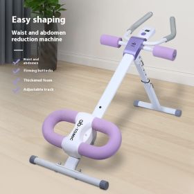 Waist-shaping Machine AB Rocket Abdominal Muscle Fitness Equipment (Specification: Purple counting drawstring)