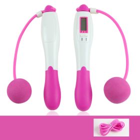Calorie count skipping rope (Specification: Pink)
