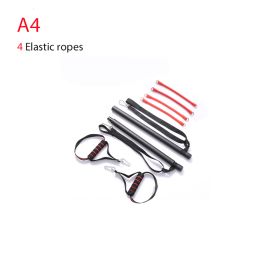 Body Workout Trainer Bar with Resistance Bands Rubber Buckles (Specification: A4 style)