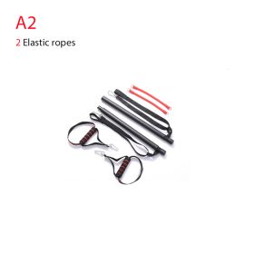 Body Workout Trainer Bar with Resistance Bands Rubber Buckles (Specification: A2 style)