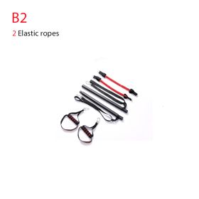 Body Workout Trainer Bar with Resistance Bands Rubber Buckles (Specification: B2 style)
