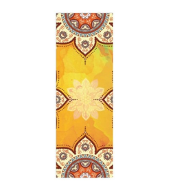 Beautiful Pattern Print New Yoga Towel Sweat Anti-skid Portable Gym Blanket Exercise Yoga Mat Towel Pilates Towel Yoga Mat Cover (Specification: Mandala 6/183Ã—63CM)