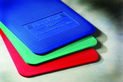 TheraBand Exercise Mat - Blue (size: 24 X 75 X 0.6 Inch)