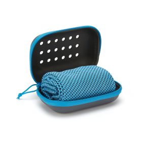 Cooling Sports Towel  Quick-Dry, Sweat Absorbing, Ice Cold Fabric For Outdoor Fitness, Yoga, And Gym Workouts (Specification: Sky Blue)