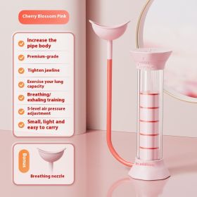 Breathing Dumbbell Abdominal Breathing Trainer (Specification: Air Pressure Adjustable/Pink)