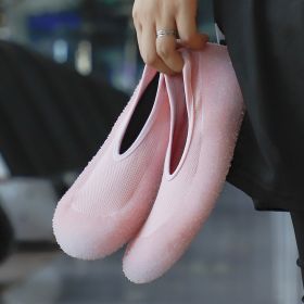 Sneaker Gym Men And Women Rope Skipping Exercise Yoga (Specification: Pink Shallow Mouth/34)