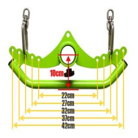 Gym Fitness Lat Pulldown Rowing Bar Pulley Cable Machine T Bar V Bar Attachments (Specification: Green/3barbell pull back)