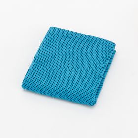 Sports Towel Physical Cooling Microfiber Instant Cool Ice Face Towels For Gym Swimming Yoga Running Cycling Quick Drying Towel (Specification: Sky blue/50x80cm/OPP bag)
