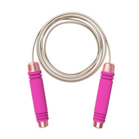 Wire rope skipping (Specification: Pink)