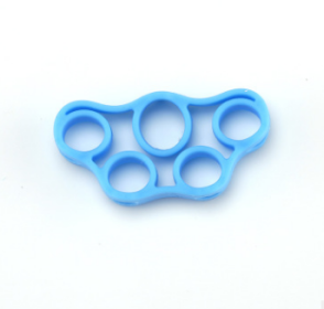 Silicone Finger Trainer Hand Gripper Resistance Bands Fitness (Specification: Blue 1)