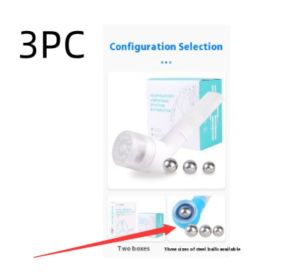 Deep Breathing Bite Lung Whistle Lung Capacity Exercise Device (Specification: Basic white color/3PCS)