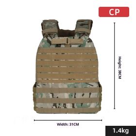 Weighted Vest For Physical Training (Specification: CP Green/Free Size)