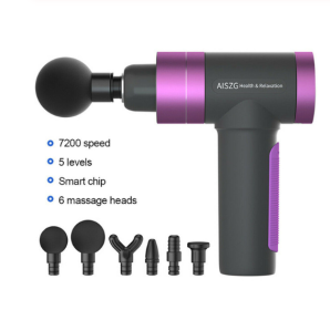 Muscle massage gun (Specification: Purple/7200r min)