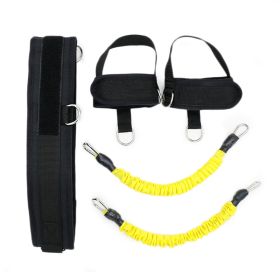 Resistance Training Belt Puller Leg Lower Limb Strength Multi-functional Sports Training Device Leg Agility Training (Specification: Yellow)