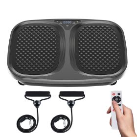Vibration Plate Fitness Machine - Comprehensive Body Exercise Fitness Platform - Specialized For Home Gyms - Equipment (Specification: Black)
