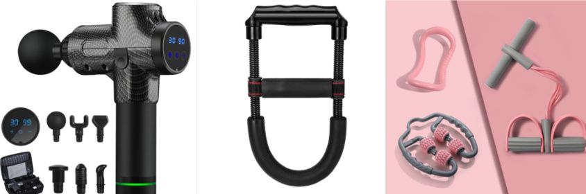 Crunches Auxiliary Rope Female Yoga Exercise Home Fitness Equipment (Specification: Set)