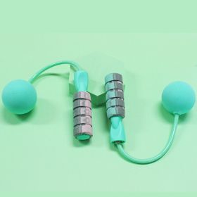 Duckbill Skipping Rope Macaron Grip 70mm Ball Cordless Type Skipping Fitness (Specification: Green)