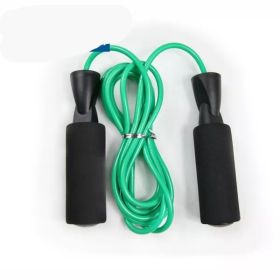 Fast rubber skipping (Specification: Green)