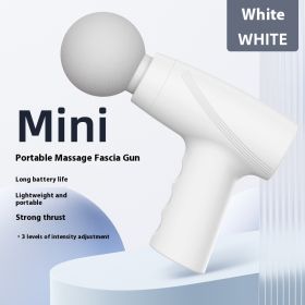 USB Portable Household Mini Massage Gun (Specification: T08 White)