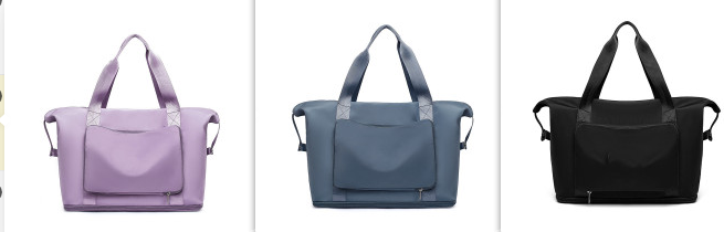 Foldable Large Capacity Women Gym Bags Shoulder Bag Women Training Travel Handle Handbag Yoga Sport Crossbody Tote Bag Women (Specification: Set5)