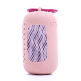 Summer Outdoor Fitness Cold Feeling Sports Towel Yoga Gym Ice Towel (Specification: Pink/30x80cm)
