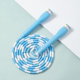 Fitness Students Adjust  Rope Skipping (Specification: Blue)
