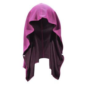 U-shaped Cold Hoodie Towel Gym Beach (Specification: Rose Red/65X30CM)