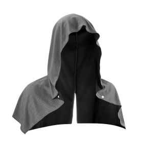 Quick Drying Sports Towel U-shaped Hoodie Cooling Towel Sun Protection Beach Cool Towel For Camping Gym Swimming Running Yoga (Specification: Dark Gray/29x65cm)