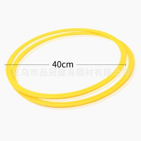 Children's Agility Training Ring Training Ring Football Training Physical Equipment (Specification: 40cm Diameter Yellow)