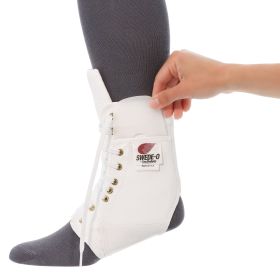 Swede-O Ankle Lok Ankle Brace with Padded Tongue - White (size: 2Xlarge)