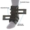 Swede-O Easy Lok Quick Strap Reinforced Ankle Brace - Black