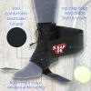 Swede-O Strap Lok Laced Ankle Brace - Black