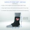 Swede-O Strap Lok Laced Ankle Brace - Black