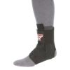 Swede-O Strap Lok Laced Ankle Brace - Black