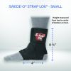 Swede-O Strap Lok Laced Ankle Brace - Black