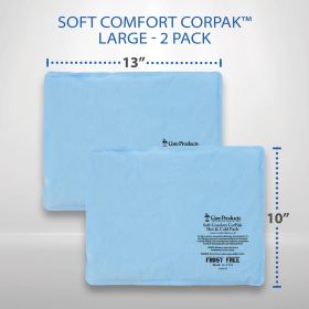 Core Products Soft Comfort CorPak Hot and Cold Therapy 2 Pack (size: 10 X 13 Inch)