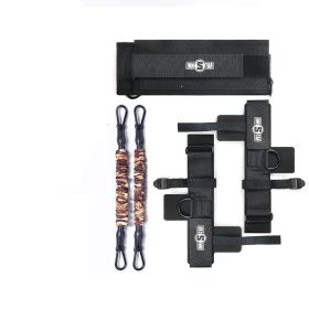 Vertical  Trainer Leg Strength Resistance Bands Exercise Higher For Basketball Football Volleyball Training Equipment (Specification: Brown)
