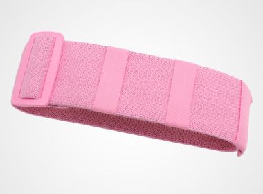 Aolikes Adjustable Fitness Stretch Training Booty Bands Elastic Resistance Bands (Specification: Pink)
