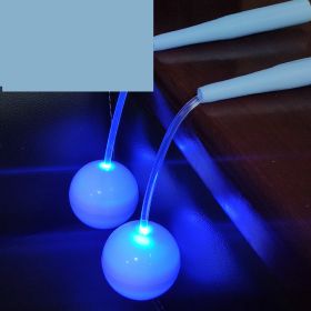 Student Skipping Rope LED Luminous Cordless Skipping Rope (Specification: Blue)